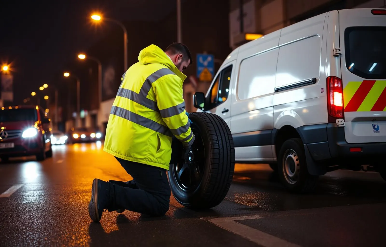 24/7 Emergency Mobile Tyre Fitting in London